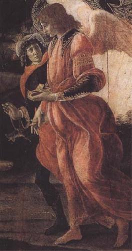 Sandro Botticelli Trinity with Mary Magdalene,St john the Baptist,Tobias and the Angel Germany oil painting art